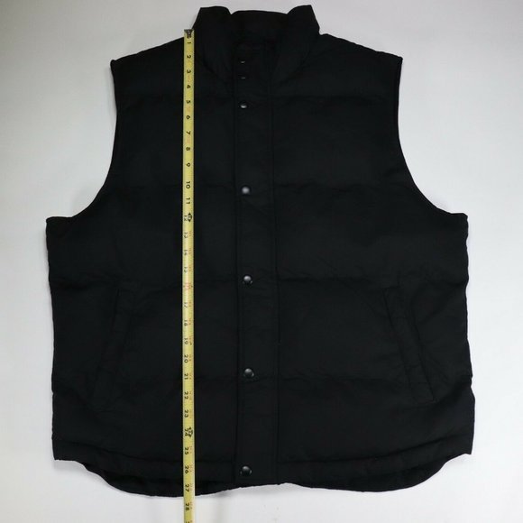 St. John’s Bay Mens Black Polyester Vest Size Larg - Picture 2 of 5